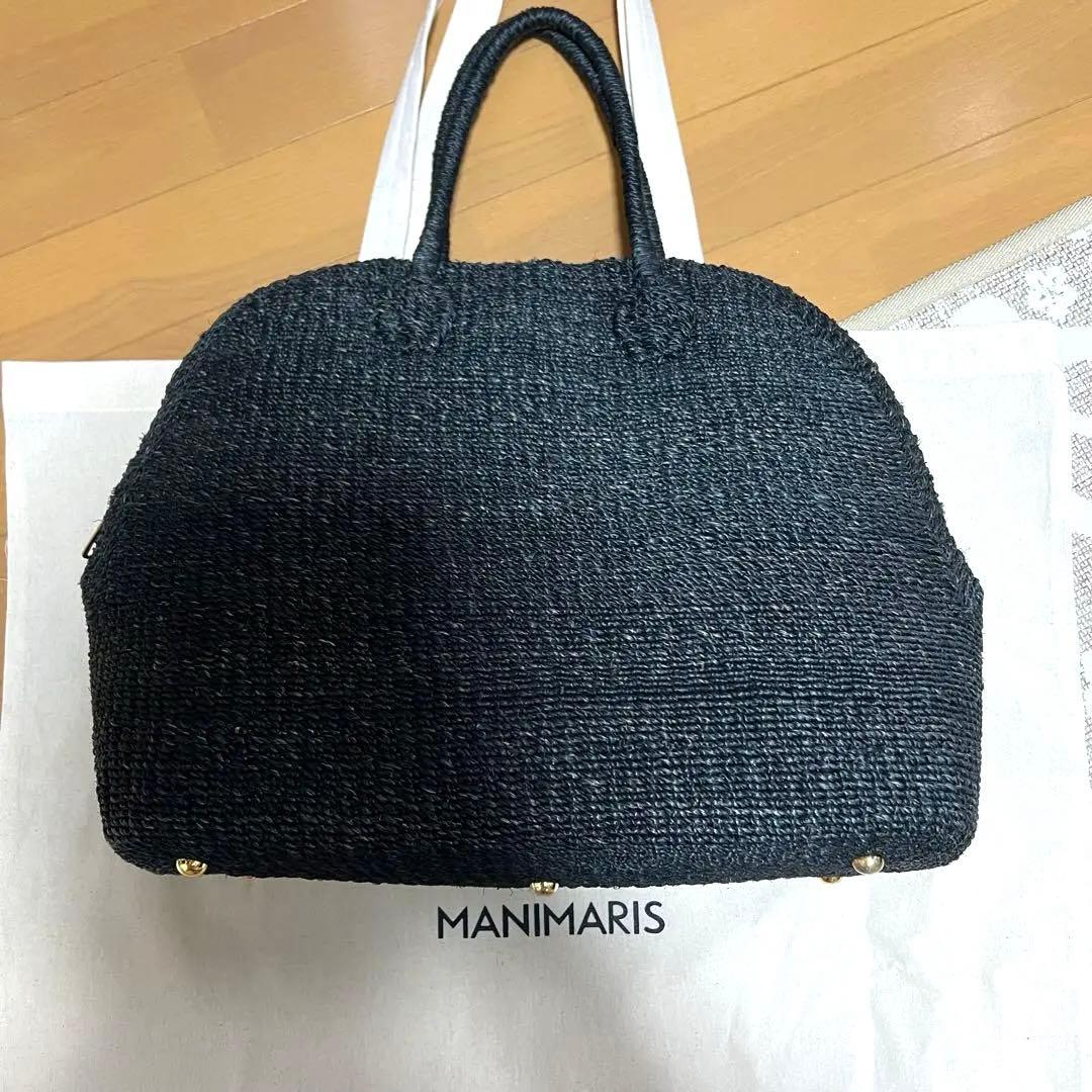 MANIMARIS アバカボストン ブラック 保存袋あり マニマリス アバカボストン レギュラー ブラックの通販 by さくじろう