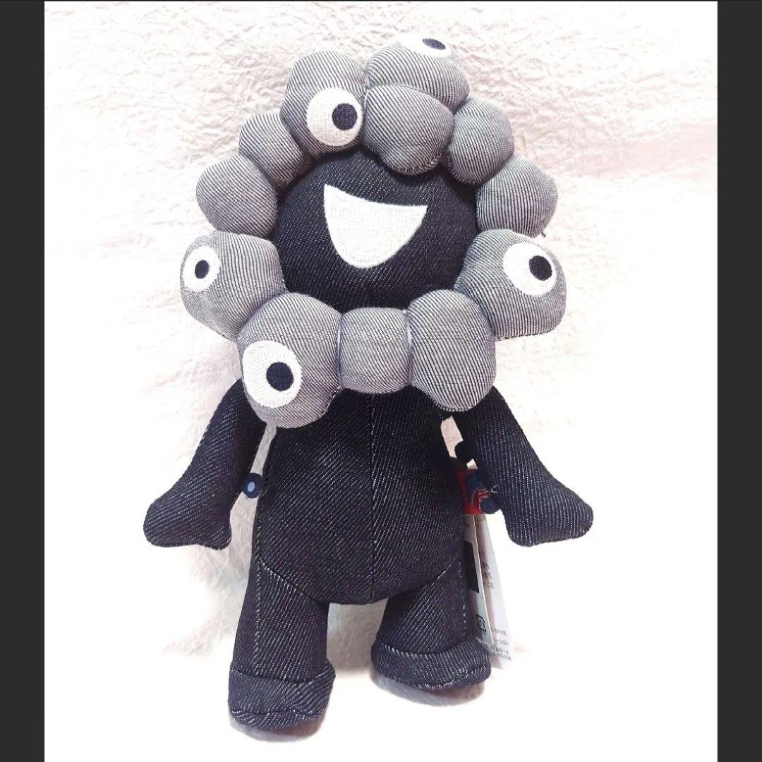 大阪　万博　会場限定　edwin　エドウィン　黒　ミャクミャク　ぬいぐるみ　大 2025大阪・関西万博】老舗デニムブランド「EDWIN」コラボレーション