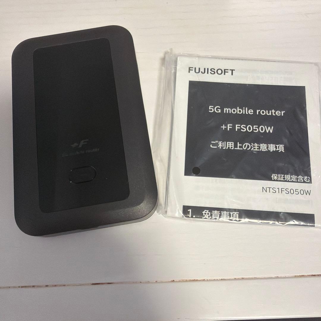 説明書付き‼️fujisoft fs050w モバイルルーター - メルカリ