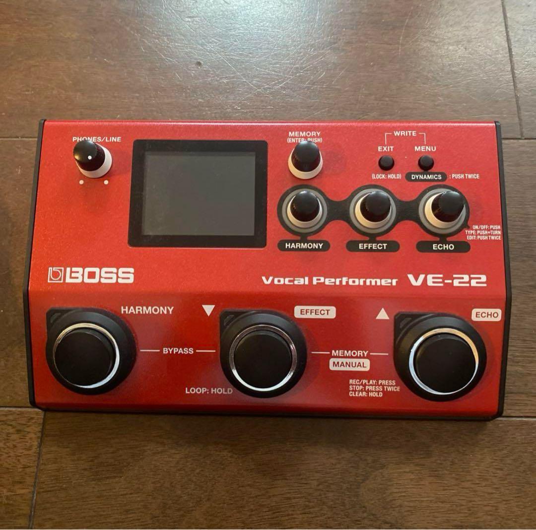 BOSS VE-22 ボーカルエフェクター ほぼ新品 Amazon | BOSS VE-22 Vocal Performer ボーカルパフォーマー ボス