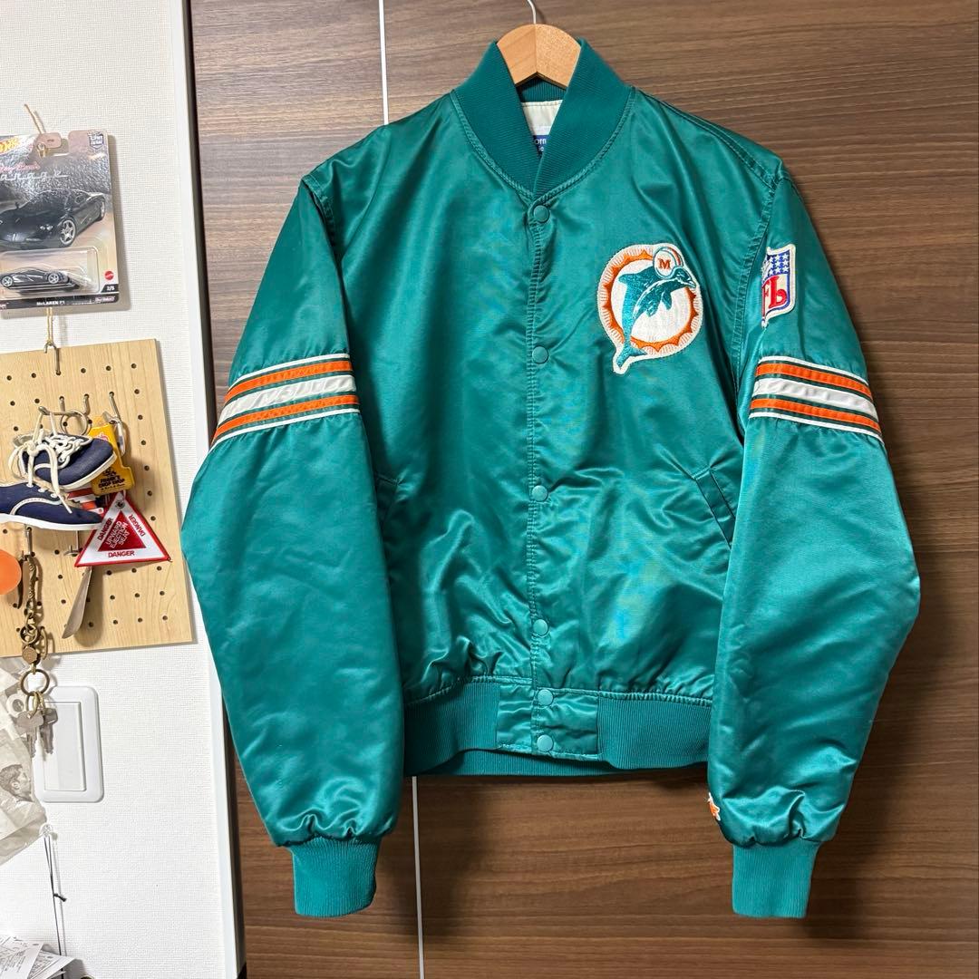 90s STARTER Dolphins スタジャン Mサイズ usa製 NFL - メルカリ