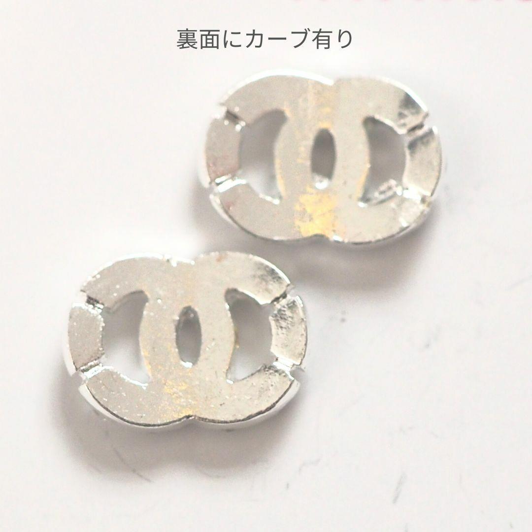 シルバーCネイルブランドパーツ - メルカリ