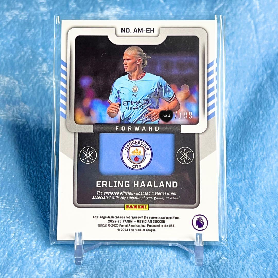 Panini Obsidian HAALAND ハーランド 世界199枚限定 - メルカリ