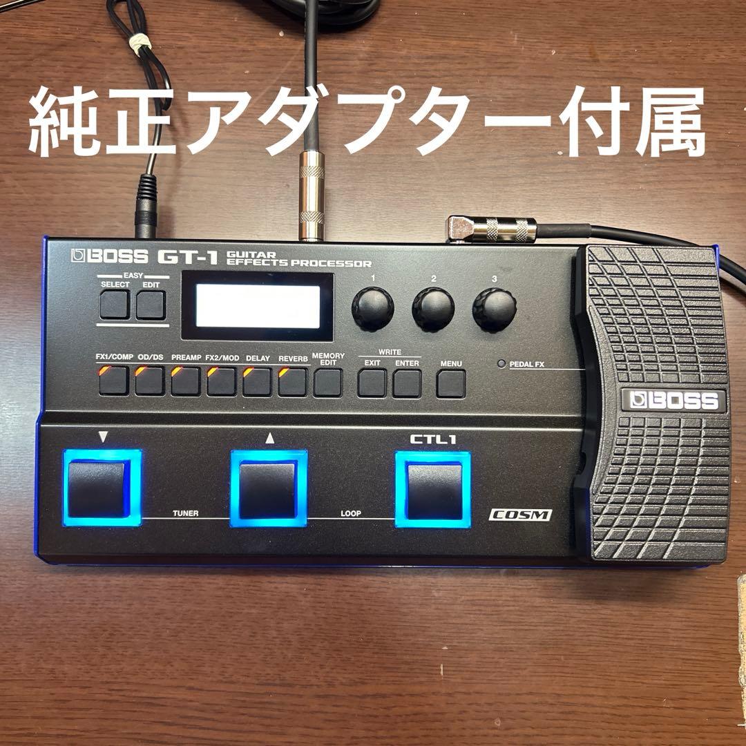 BOSS GT-1 + 純正アダプター Amazon.co.jp: BOSS GT-1 マルチエフェクター 純正アダプター GT-1