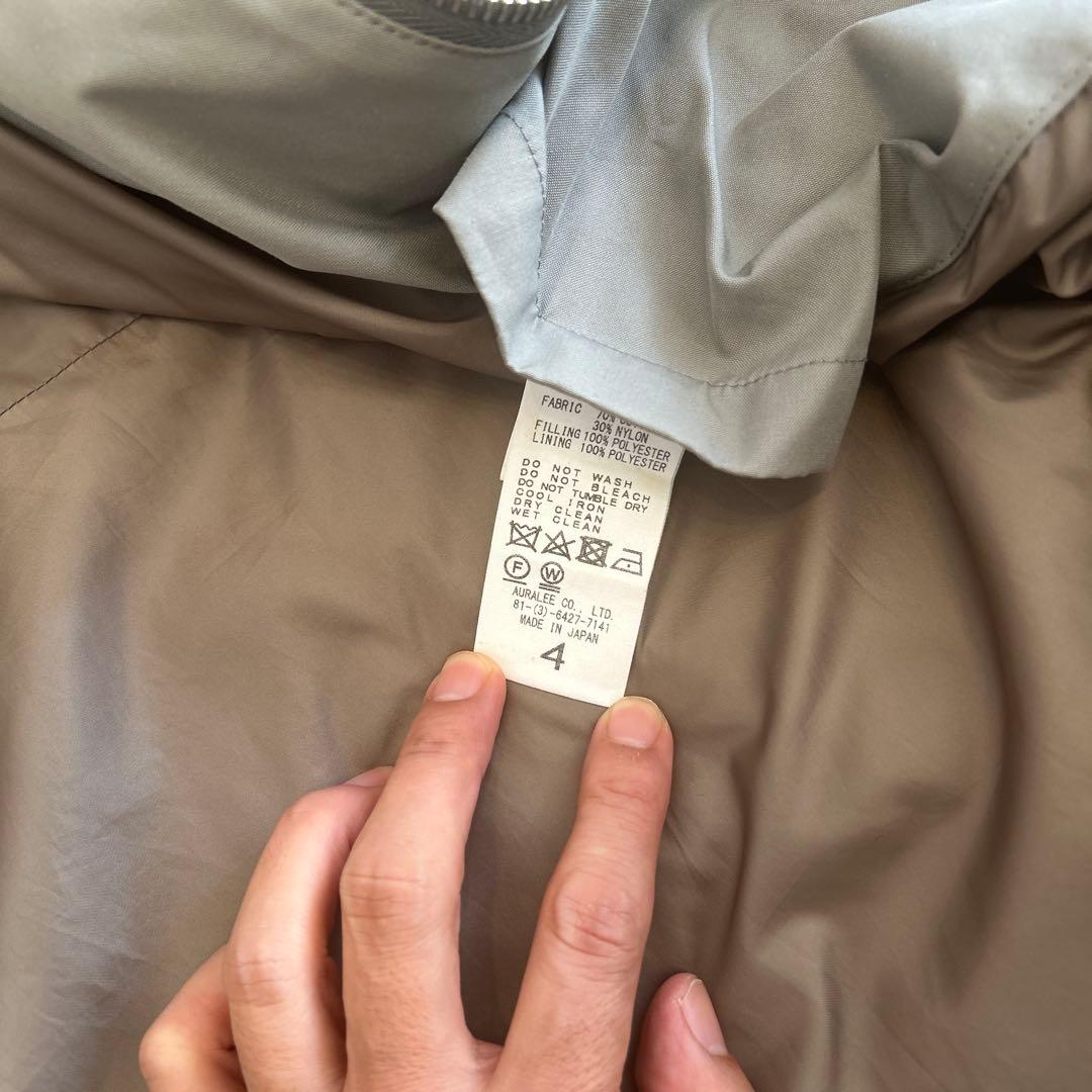 AURALEE FINX NYLON COAT コート ブルゾン 4 - メルカリ