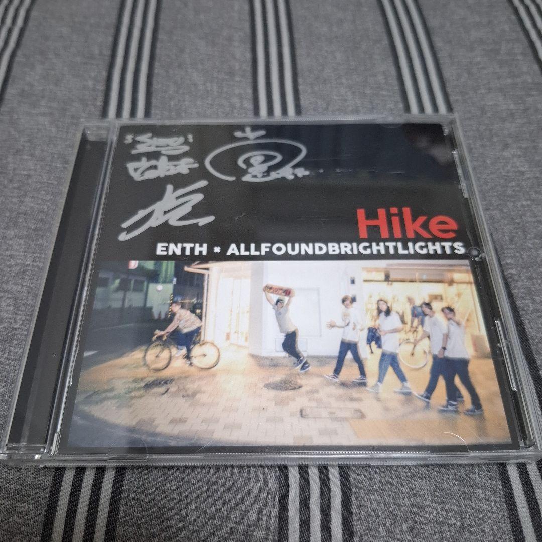 ENTH ALLFOUNDBRIGHTLIGHTS Hike サイン入りCD ENTH x ALL FOUND BRIGHT LIGHTS / Hike (CD) - Music Revolution 礎
