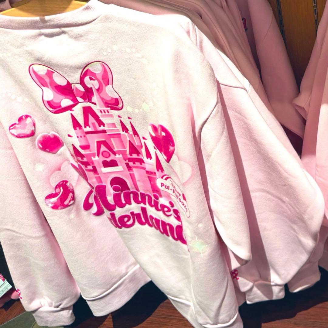 新品未使用タグ付き ディズニー ミニー パルパルーザ トレーナー