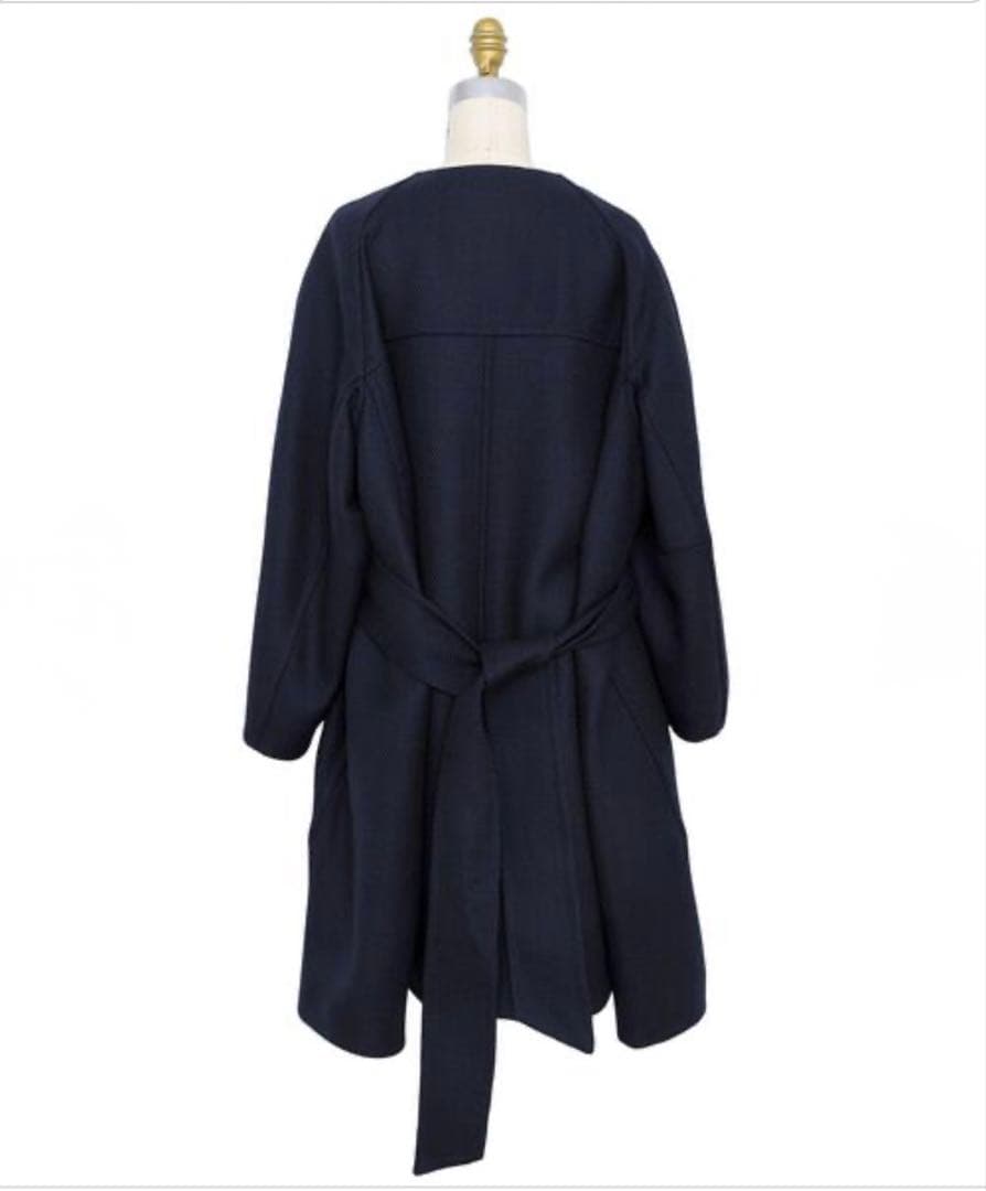 Drawer 176,000円22A/W ウールナナコケヌキノーカラーコート - メルカリ