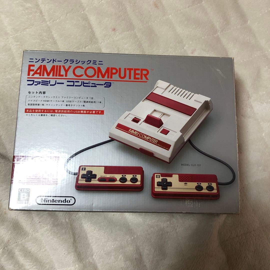 大人気ファミコンクラシックミニ　ニンテンドー 即納☆新品】ニンテンドークラシックミニ ファミリーコンピュータ