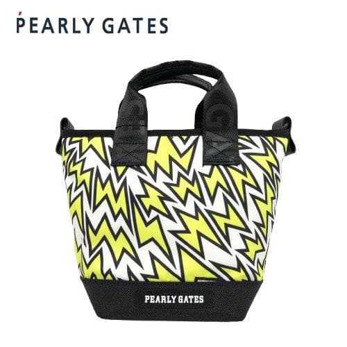 ○★新品未使用　PEARLY GATES　ハードエレキ柄　ミニトートバッグ 中古・古着通販】PEARLY GATES (パーリーゲイツ) ミニトートバッグ