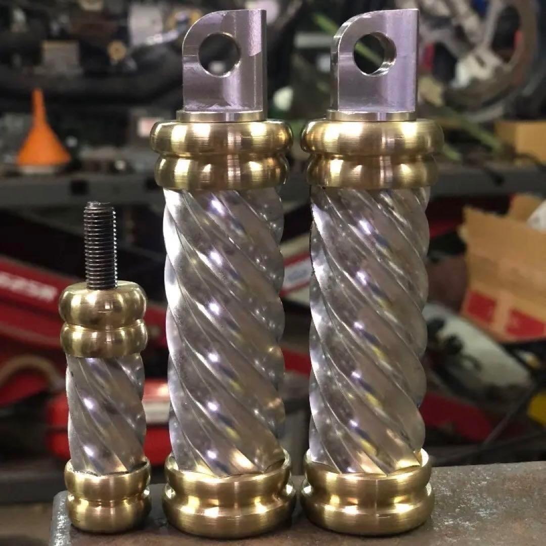 ハーレー パン、ナックル用Tバー、ポゴスティック