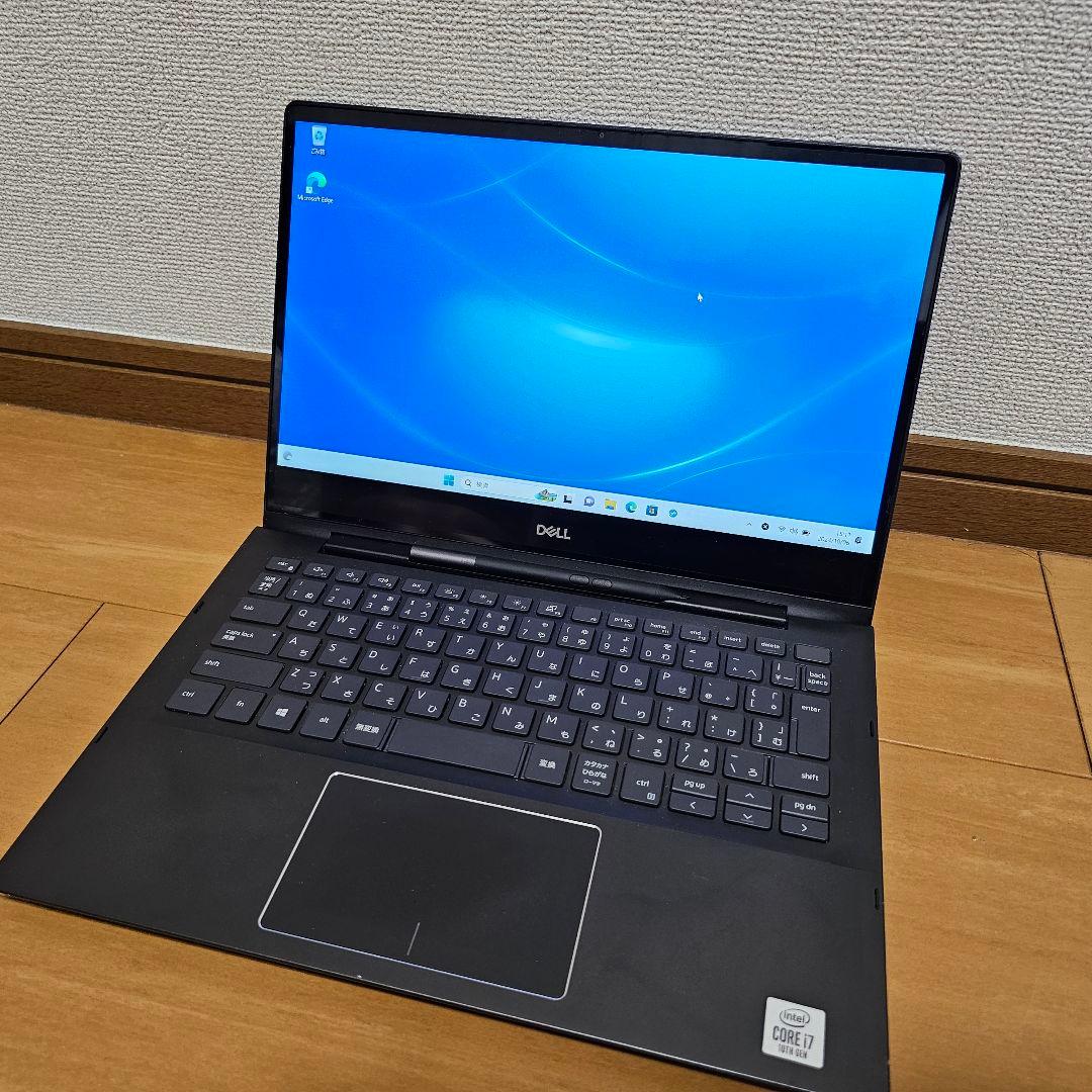 10世代 i7 16GB 4K Inspiron7391 2n1 タッチペン