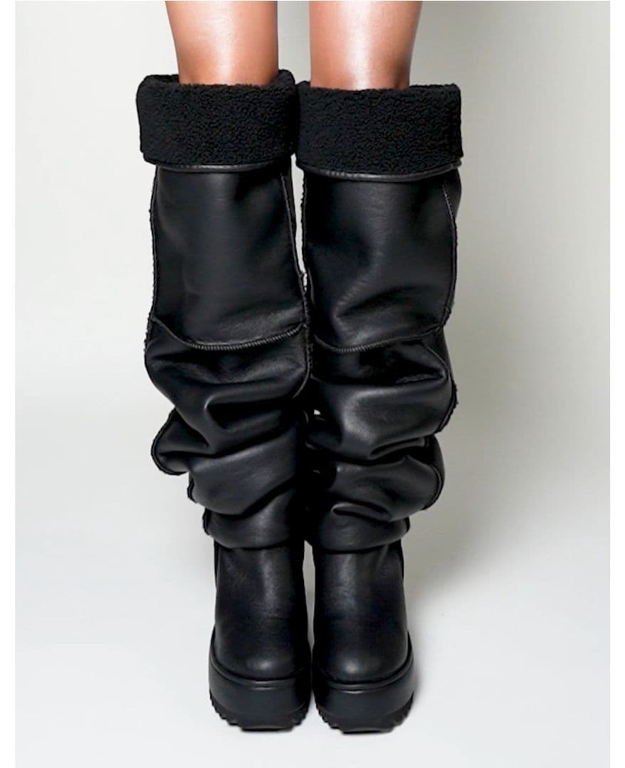 YELLO JACOB LOOSE FIT LONG BOOTS ブラック☆L - メルカリ