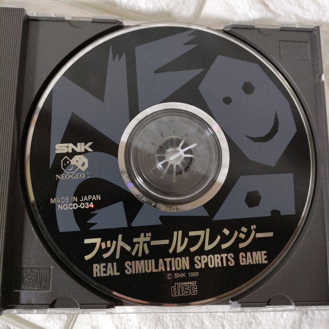 SNK》☆NEO-GEO/CD『フットボールフレンジー』※中古品 - メルカリ