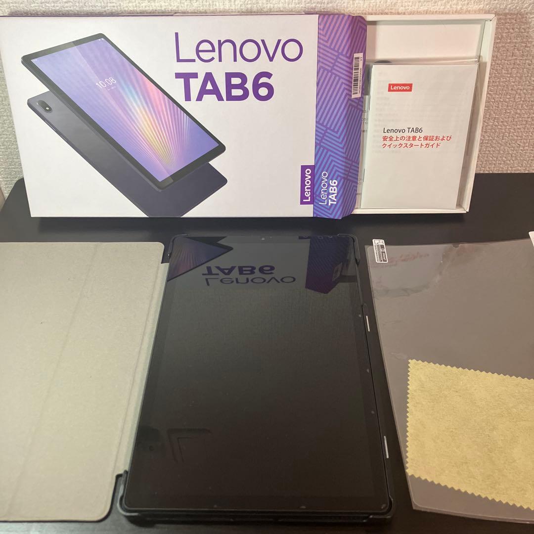 カ*ん様 Lenovo TAB6 10.3インチ A101LV アビスブルー Lenovo（レノボ） 中古 Androidタブレット Lenovo TAB6 64GB アビス