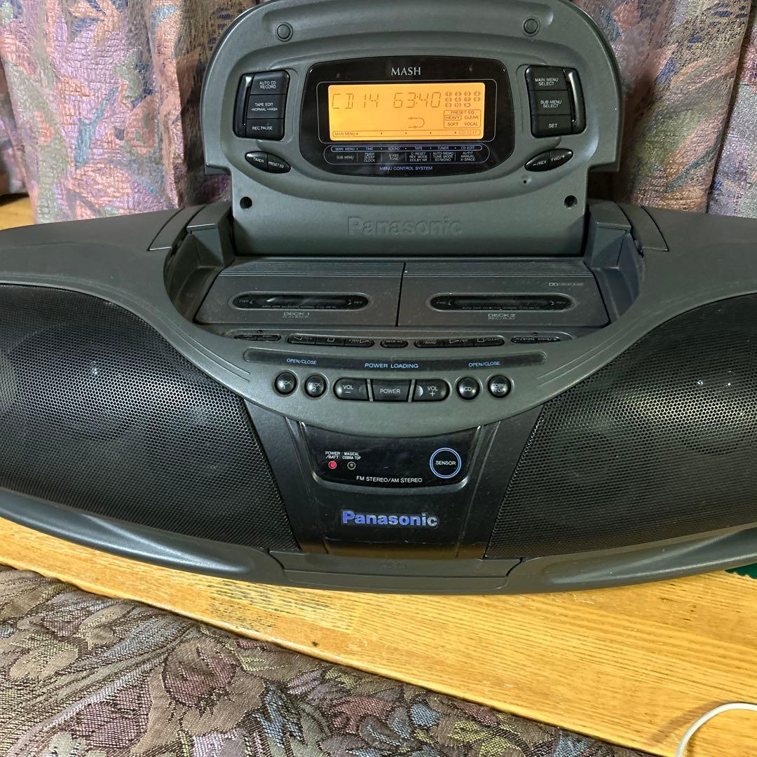 Panasonic MASH CD・カセットデッキ Panasonic MASH | Thrift shop Shiya Shica