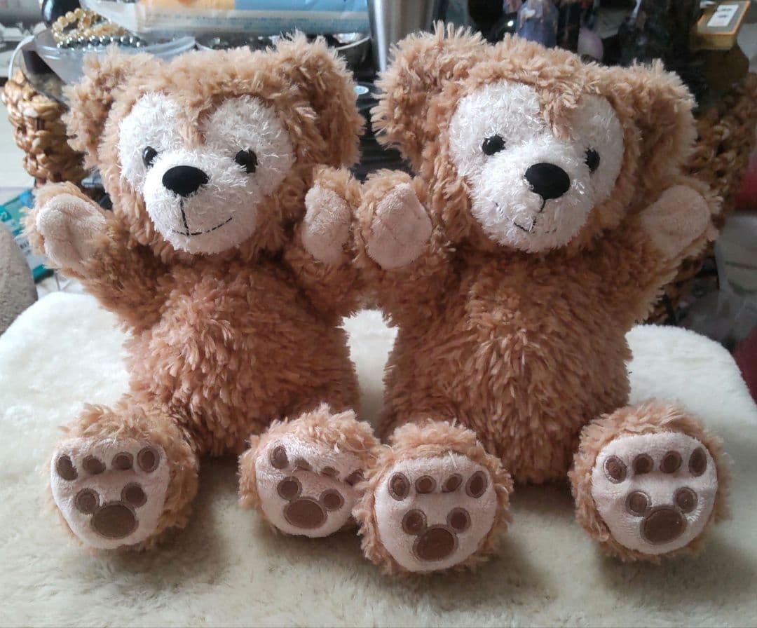 値下げ ディズニーシー ダッフィー ハンドパペット 2体 - メルカリ