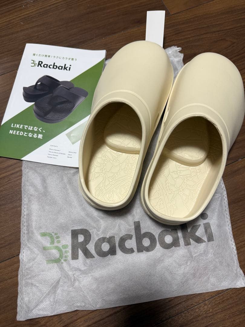 Racbaki イージーサボサンダル　ナチュラル イージーサボ ナチュラル | Racbaki