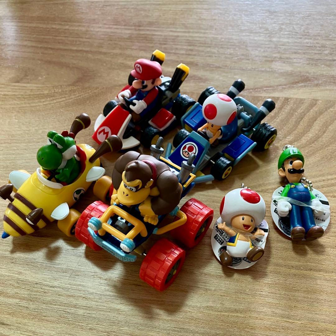 マリオカート キャラクター フィギュア 6体セット - メルカリ