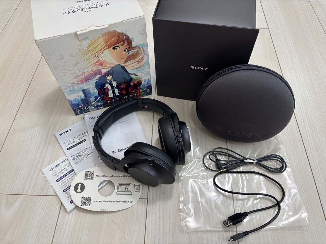 [現品限り]SONY ヘッドフォン ノイズキャンセリング ソードアートオンライン 劇場版 ソードアート・オンライン -オーディナル・スケール-」と