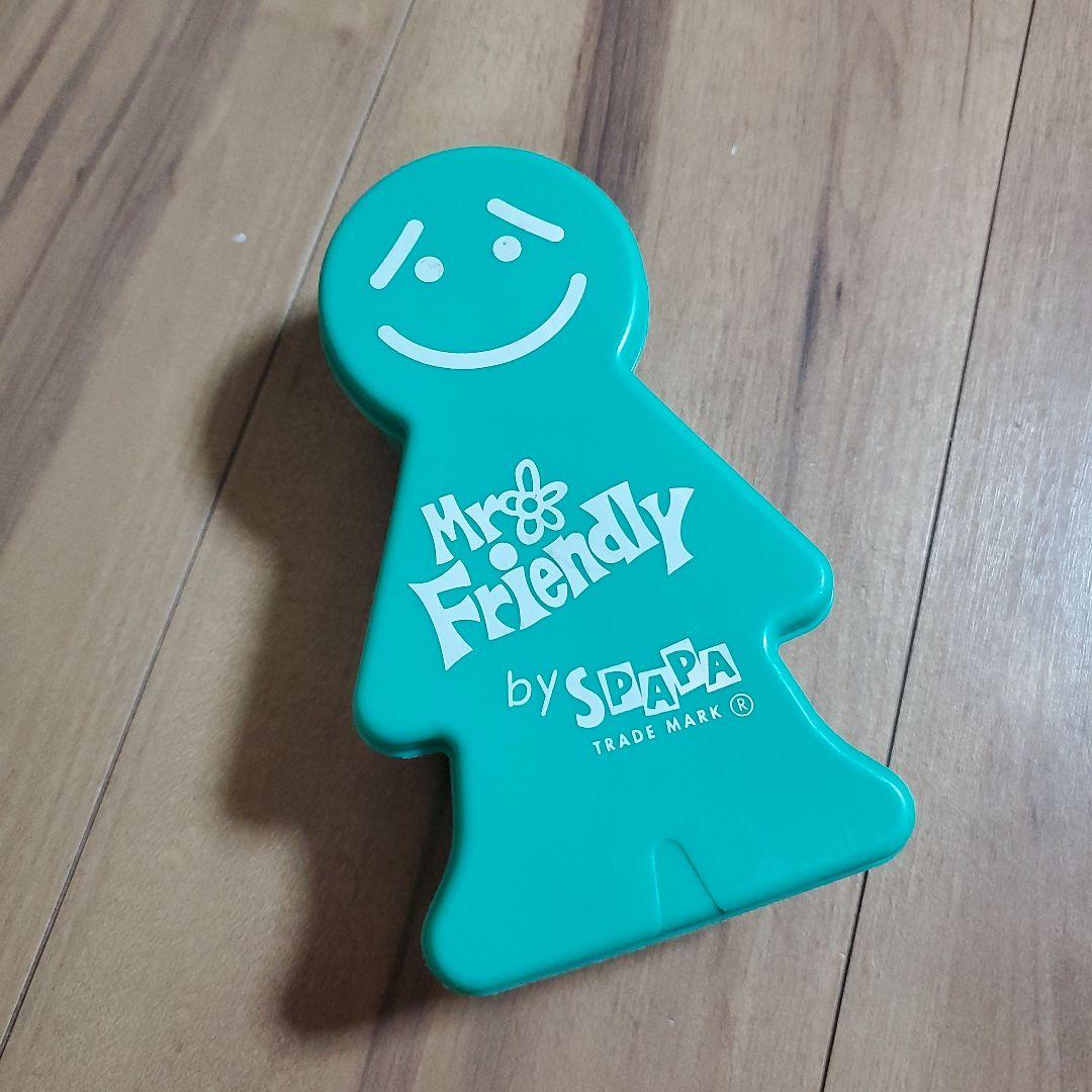 ミスターフレンドリー スパパ 小物入れ ランチケース グリーン - メルカリ