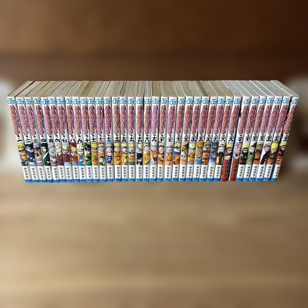 NARUT ナルト　全巻　1-72巻セット　28-72巻は比較的美品！0124 NARUTO-ナルト- コミック 全72巻完結セット (ジャンプコミックス