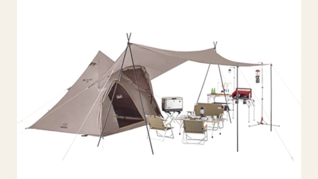 コールマン　ワイドティピーとヘキサタープ ワイドティピー/3025 (グレージュ)の通販｜キャンプ用品のコールマン