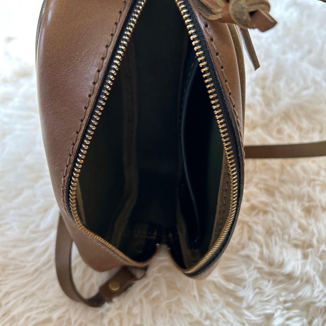 レア美品】HERZヘルツ CP 35 ふっくらショルダー グリーンベージュ