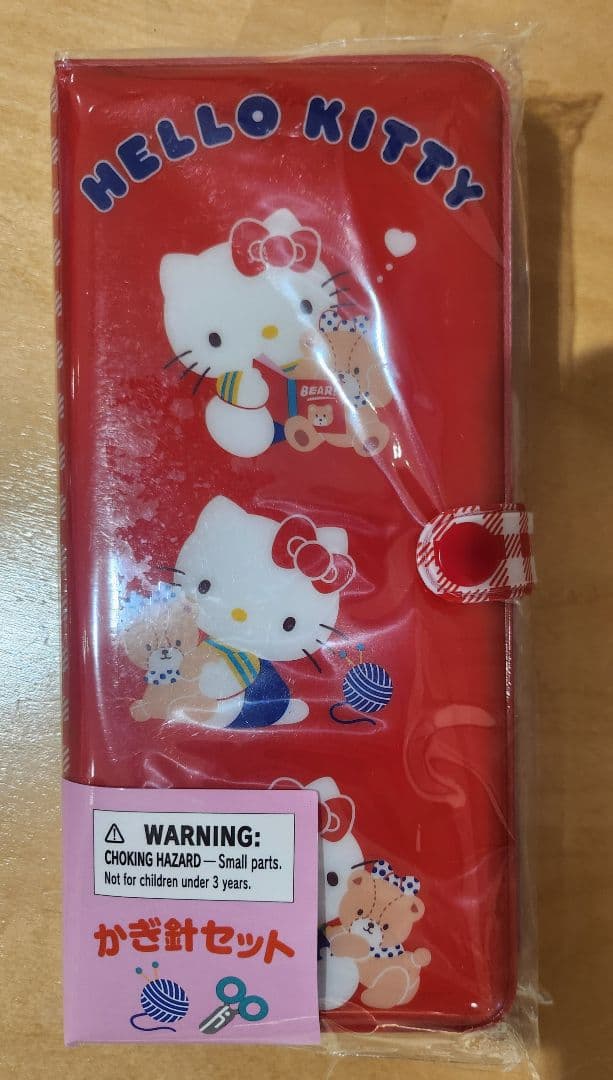 【秒で完売した】サンリオ　かぎ針セット　キティ 秒で完売した】サンリオ かぎ針セット キティ 秒で完売した】サンリオ
