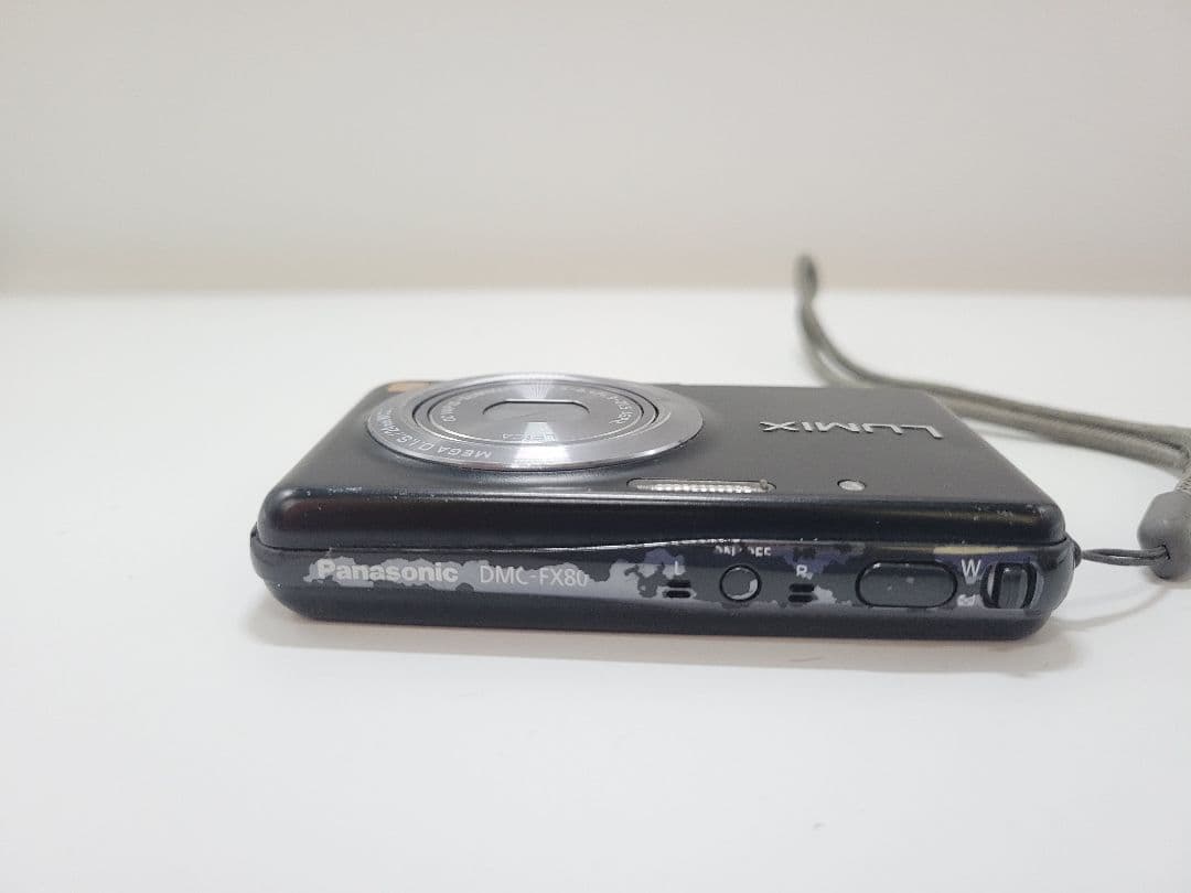 Panasonic LUMIX DMC-FX80 ブラック 動作良好 - メルカリ