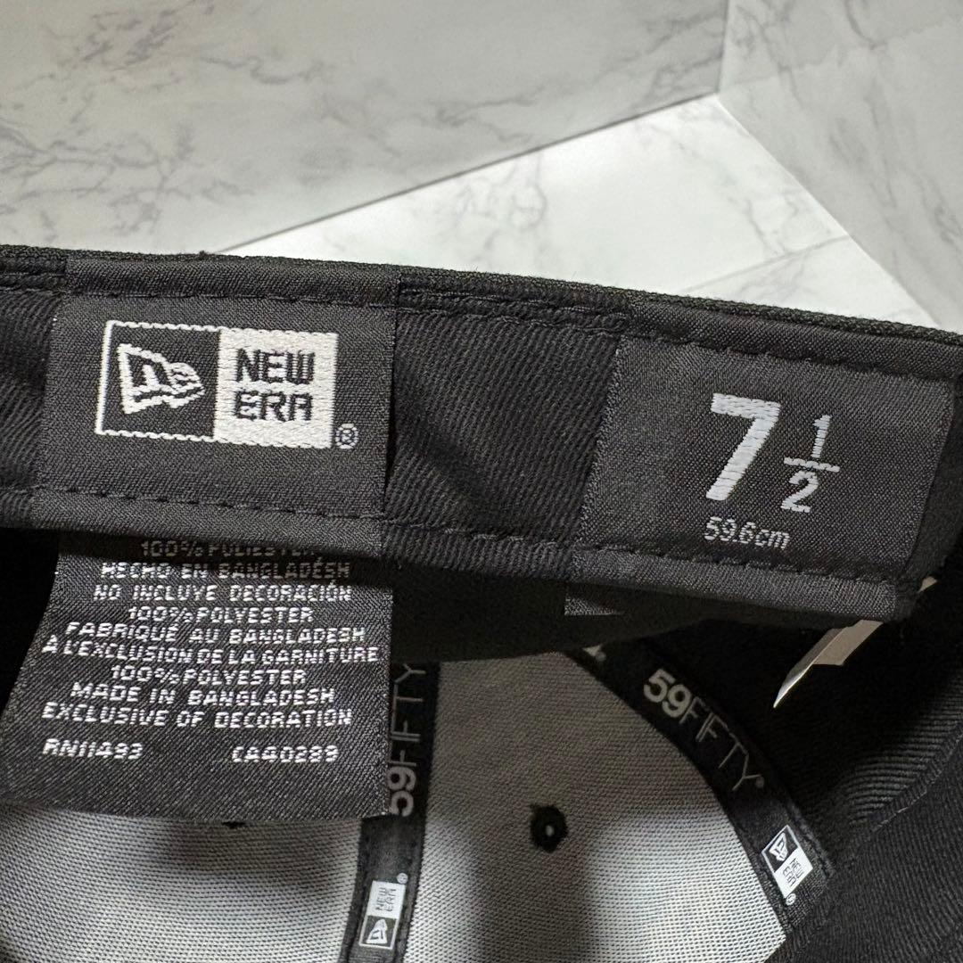 y011715 Supreme×NEW ERA コラボキャップ ブラック59.6 - メルカリ