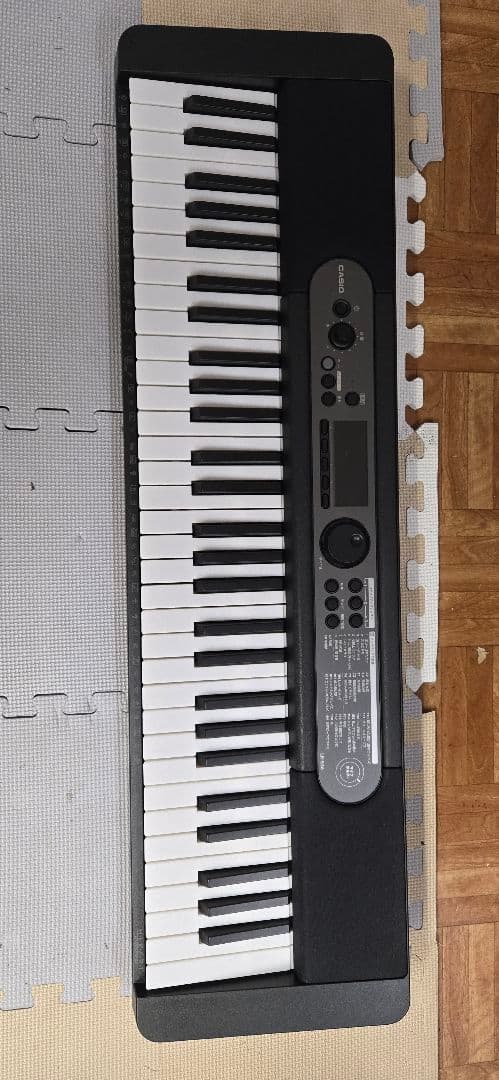 【美品】CASIO LK-536 電子キーボード25年製 CASIO（カシオ） 楽らくキーボード LK-536 ユーキャンオリジナル CASIO
