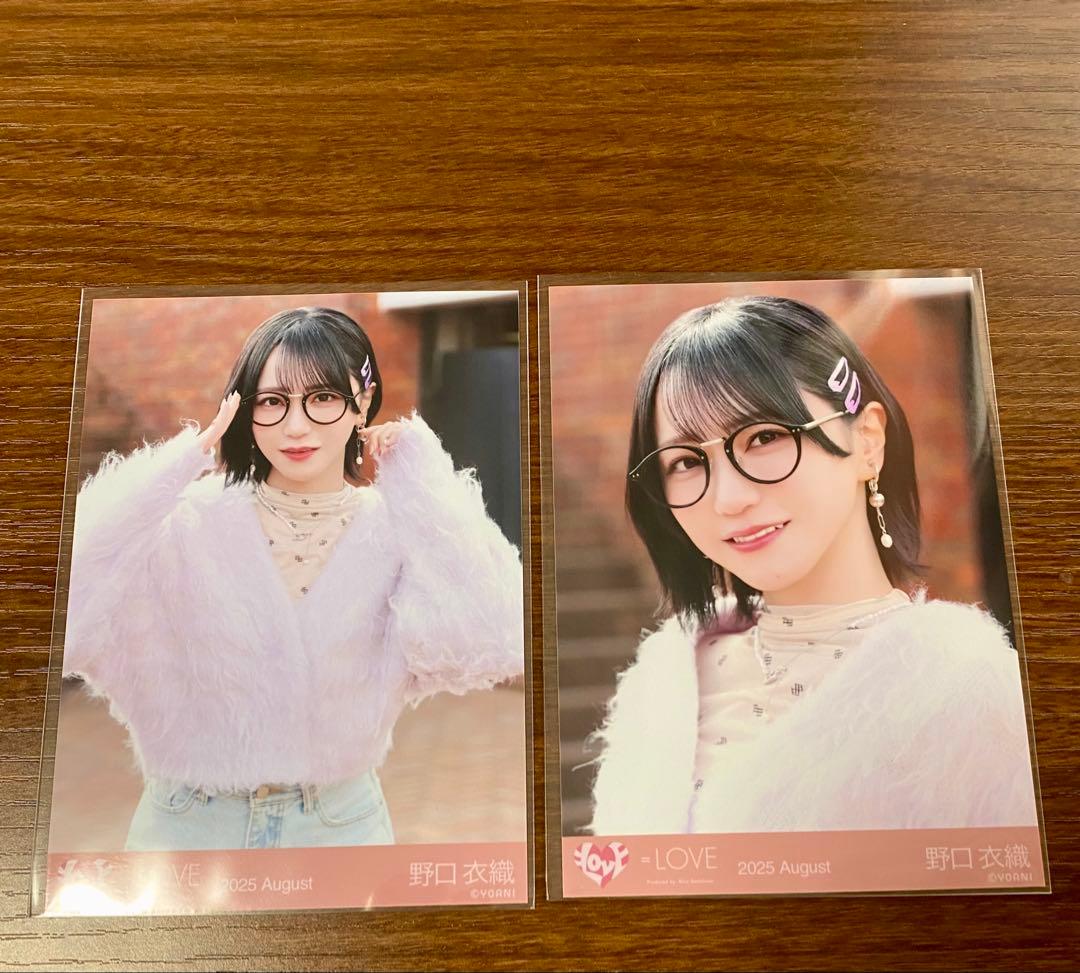 野口衣織 イコラブ ＝LOVE 超特急逃走中 生写真 セミコンプ - メルカリ