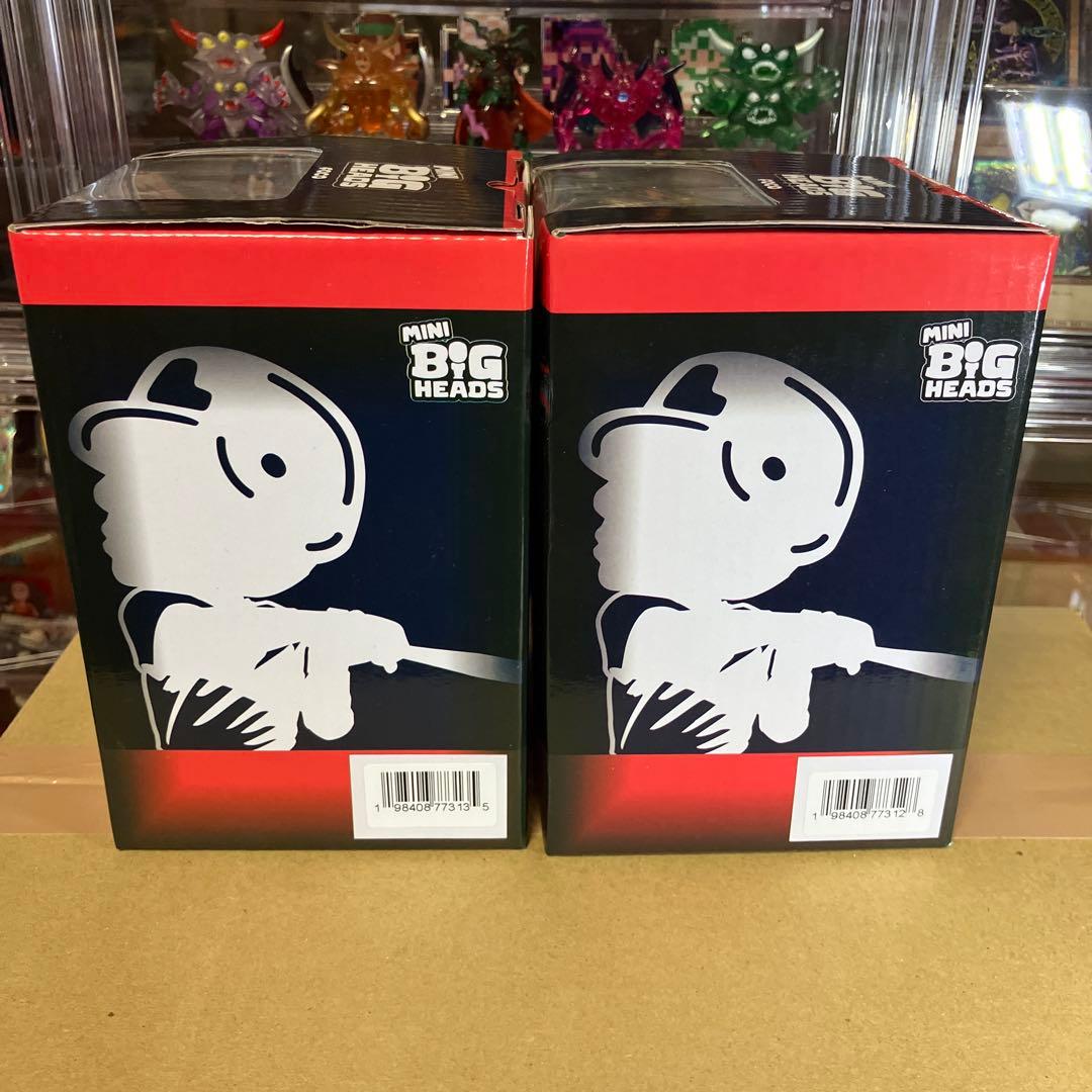 ミニボブルヘッド大谷翔平選手、FOCO製 ゴールド＆シルバー 、日米