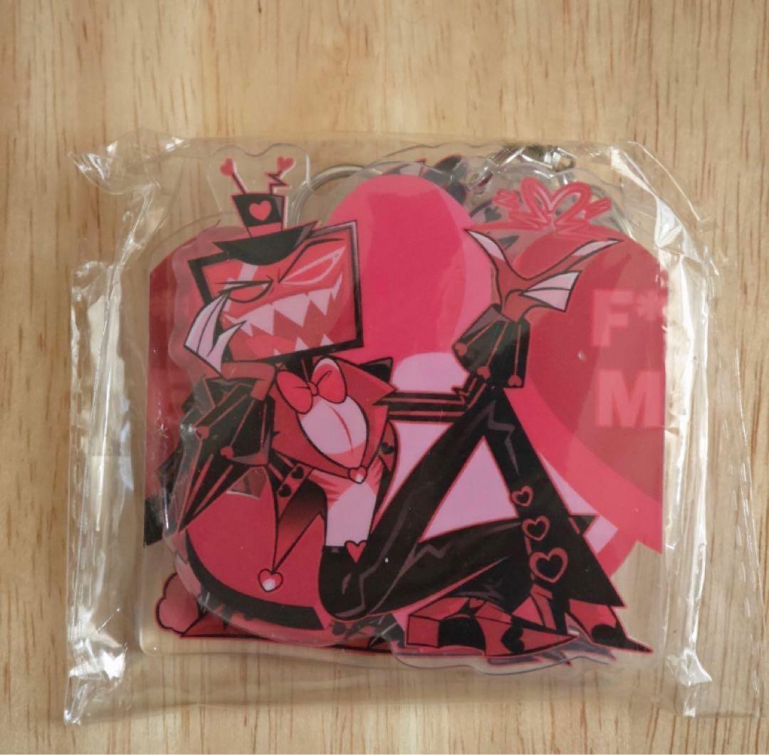 Hazbin Hotel Vox Valentino バレンタイン キーチェーン - メルカリ