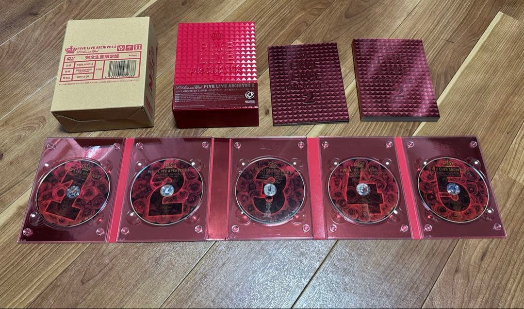 FIVE LIVE ARCHIVES 2 L'Arc〜en〜Ciel L'Arc-en-Ciel Official Website