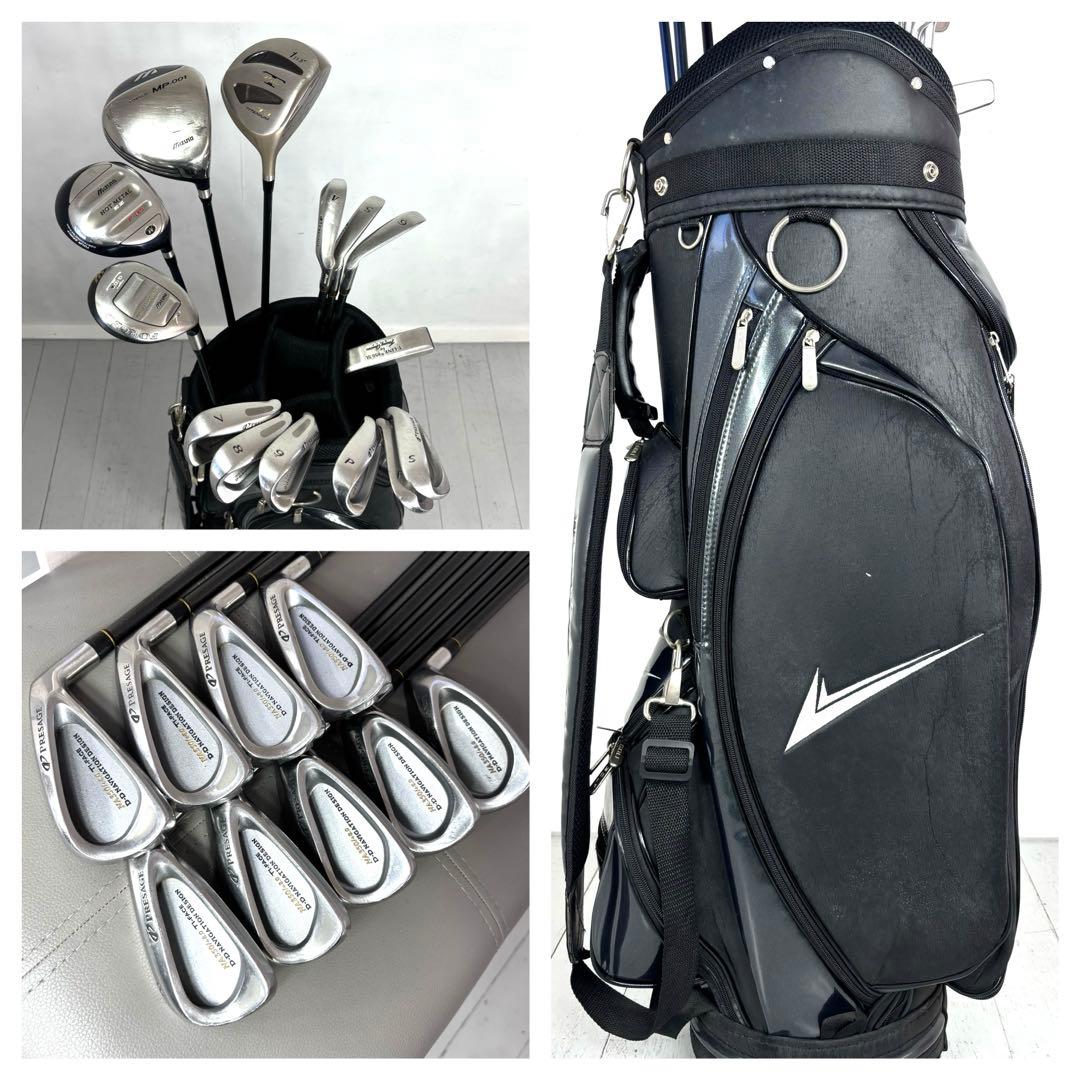 本格派 メンズゴルフクラブ 14本 フルセット 楽天市場】クラブセット（セット本数（ゴルフクラブセット）14本