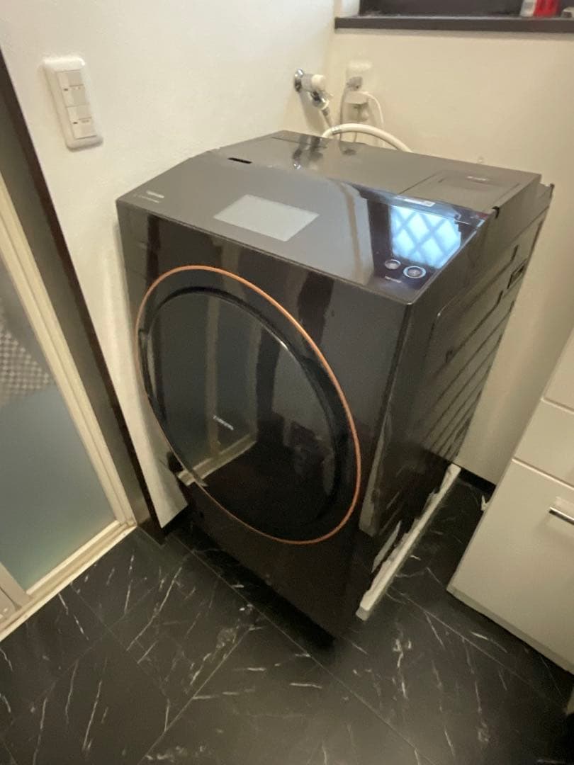 分解洗浄済み】東芝ドラム式洗濯乾燥機 2022年8月購入(動作確認済み