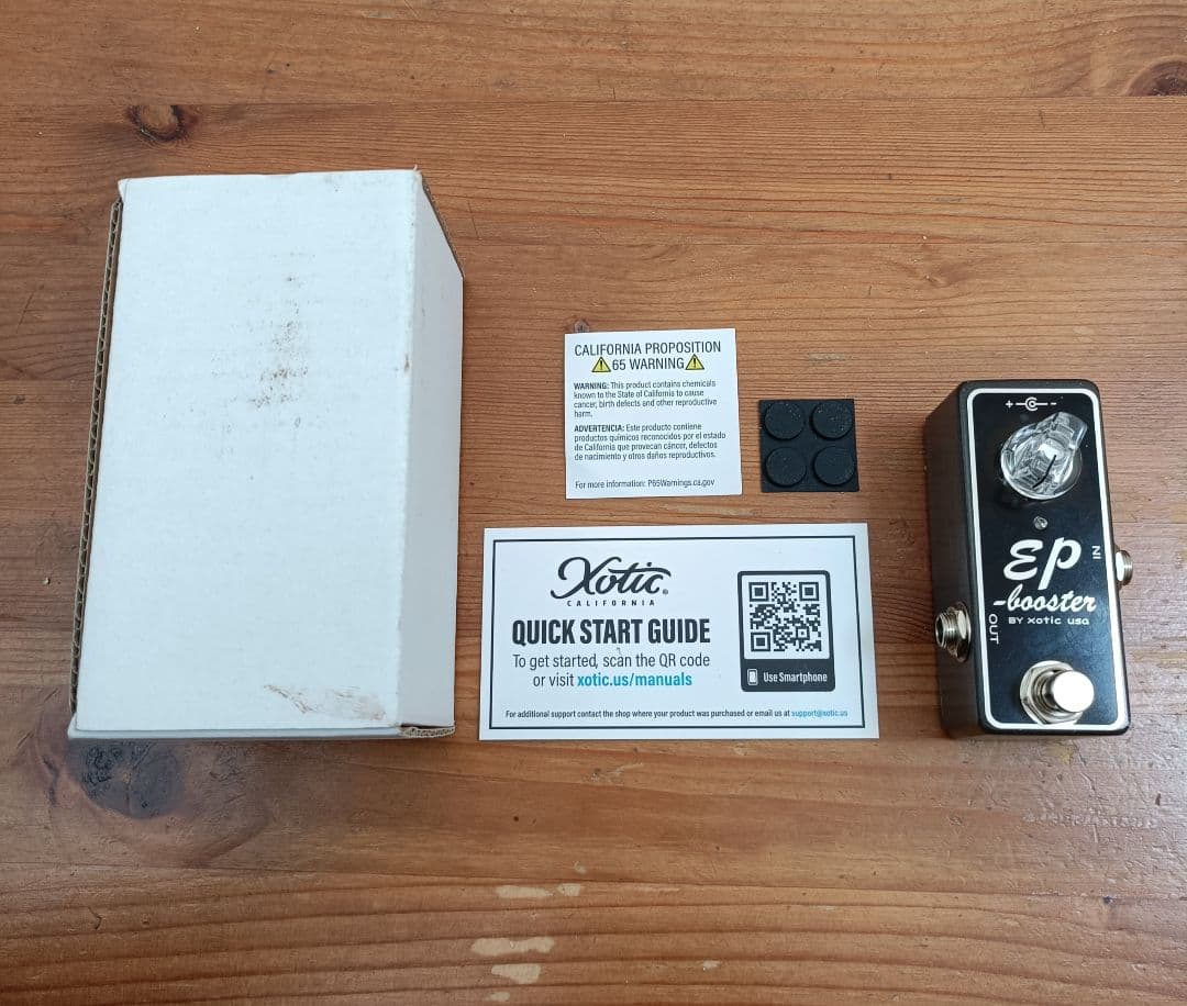 ギター Xotic EP-Booster booster Xotic EP Booster Mini Boost Pedal | Sweetwater