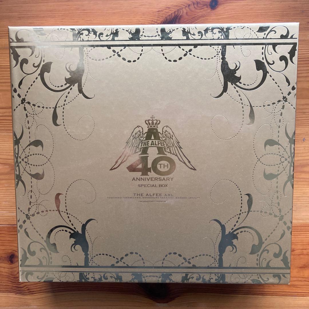 THE ALFEEアルフィー40th Anniversary スペシャルボックス THE ALFEE 40th Anniversary スペシャルボックス (2DVD+16CD) : THE