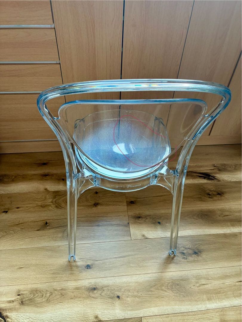 サマー様専用 Calligaris Parisienne クリアチェア イタリア - メルカリ