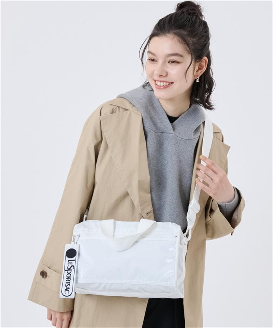 新品 レスポートサックxひとりっぷ バイクボストン2 ノウム（白