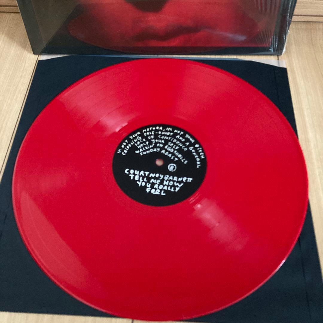 激レア Courtney Barnett コートニーバーネット REDVINYL