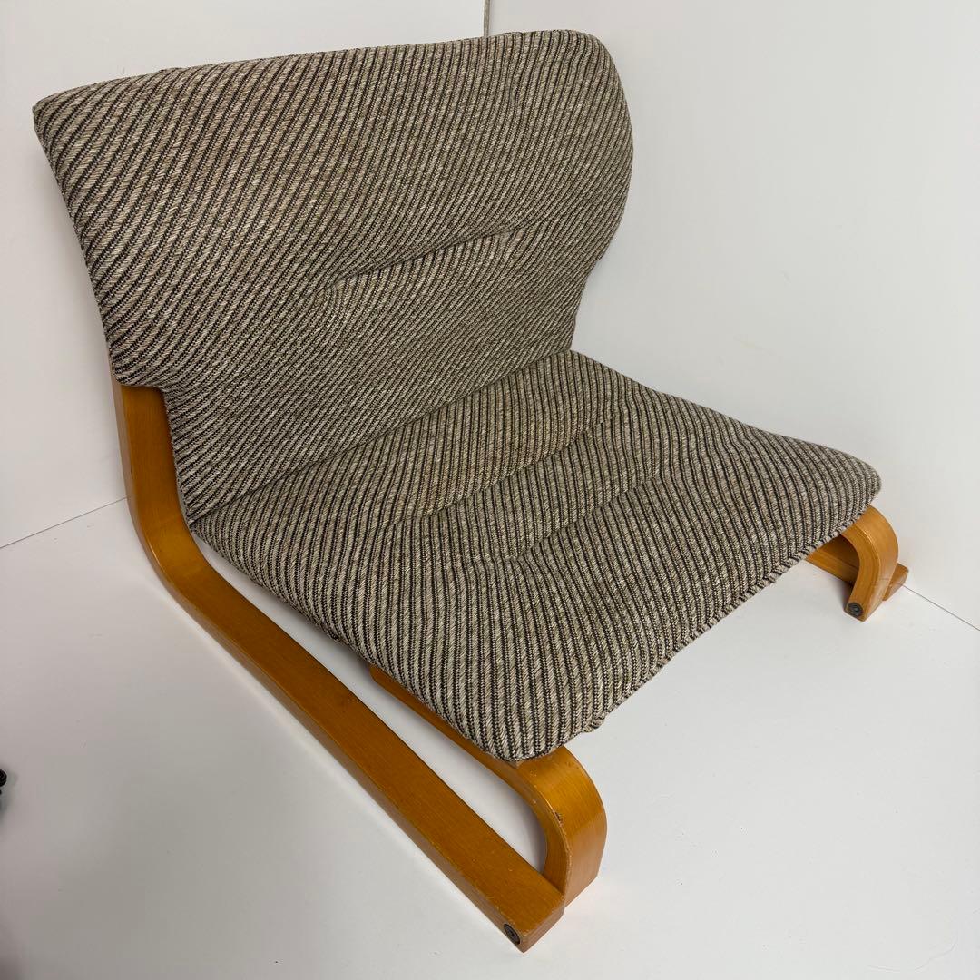 新日本木工 曲木 低座椅子 胡坐楽座椅子 ローチェア