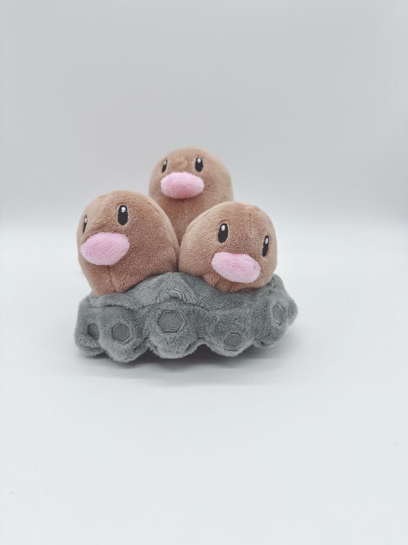 ポケモン fit ダグトリオ ぬいぐるみ - メルカリ