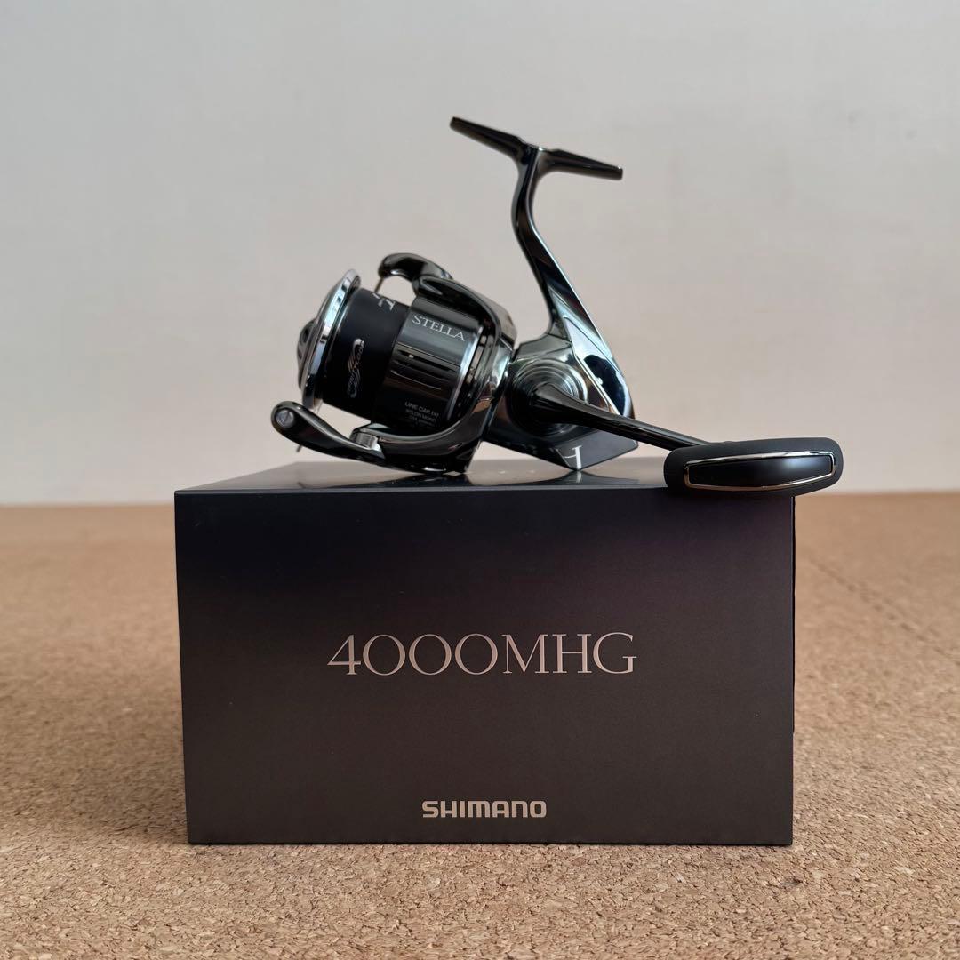 【2回試投のみ極美品】22ステラ 4000MHG ベール対策済製品 シマノ（SHIMANO） 【現品限り】超美品 22 ステラ 4000MHG スピニング