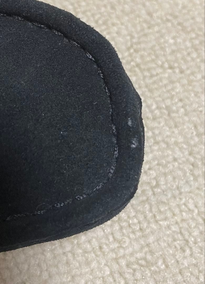 Clarks Wallabees ブラック モカシン　24.5cm