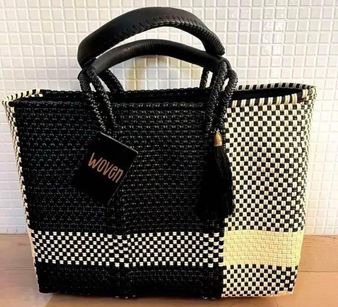 WOVEN カゴバック 楽天市場】WOVEN ウーヴン バスケットバッグ メルカドバッグ Small