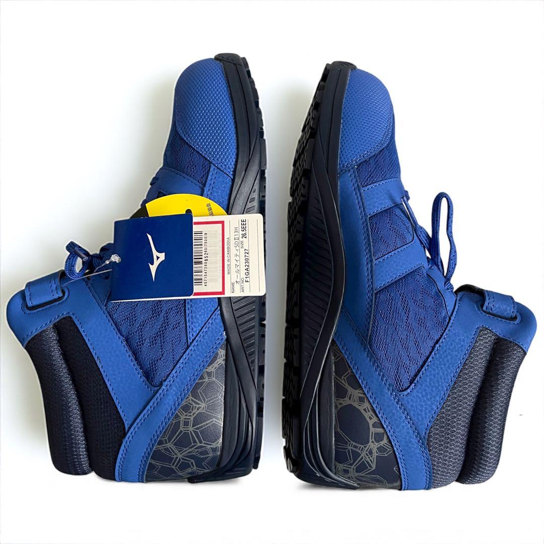 未使用 MIZUNO メンズ 安全靴 プロテクティブスニーカー 26.5cm