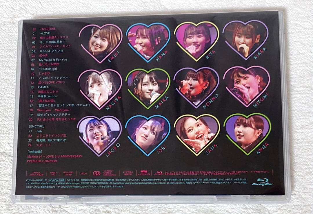 イコラブ 3周年コンサート Blu-ray 円盤 - メルカリ